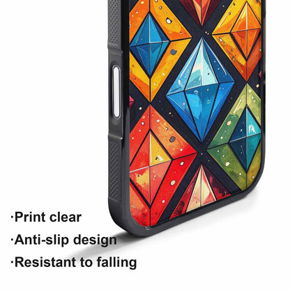 iPhone 17 Pro Max Case — Vintage Summer Diamond Retro Vintage, Custom Art Phone Cover