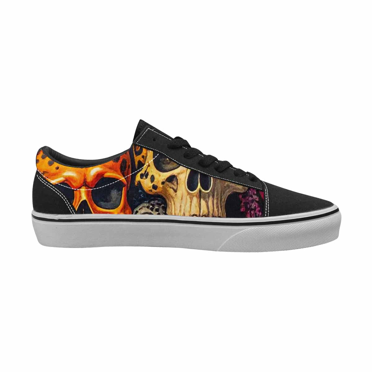 WOMEN'S Skulls Lace-Up Canvas Dreamlike Shoes