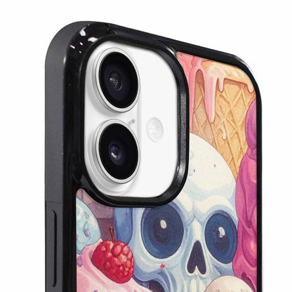 iPhone 17 Case — Ice Cream Monsters Skullsmelti Gothic Skulls, Personalized Phone Case