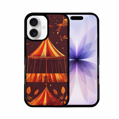 iPhone 17 Case — Vintage Circus Art Pattern Retro Vintage, Custom Designed Case Cover