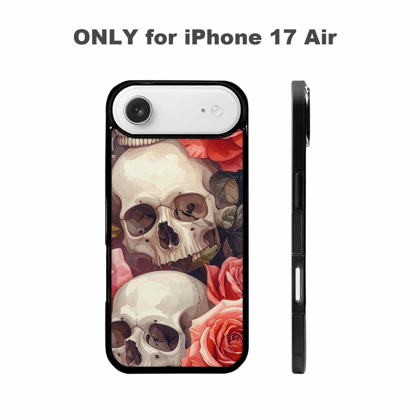 iPhone 17 Air Case — Seamless Tileable Pattern Of Overlapping Gothic, Custom Made Phone Cover
