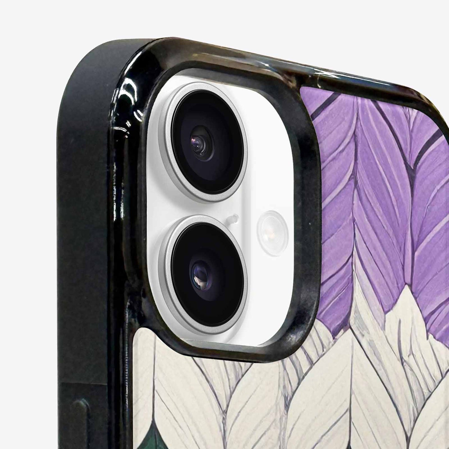 iPhone 16 Case — Genderqueer Flag Color Theme Small Rainbow, Customized Protective Case