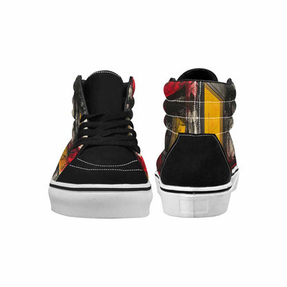 MEN'S Liminal Space Fragment High Top Canvas Aesthetic Custom Shoes
