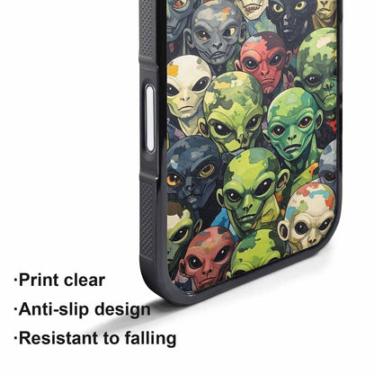 iPhone 17 Pro Max Case — Aliens Camo Aliens Alien Scifi, Custom Phone Case