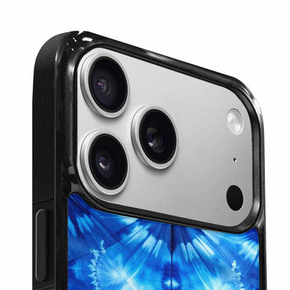 iPhone 17 Pro Max Case — Tie Dye Shibori Indigo Tie Dye, Custom Art Phone Cover