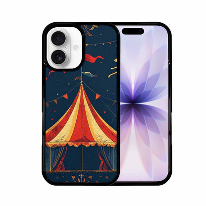 iPhone 17 Case — Vintage Circus Art Pattern Retro Vintage, Custom Phone Case