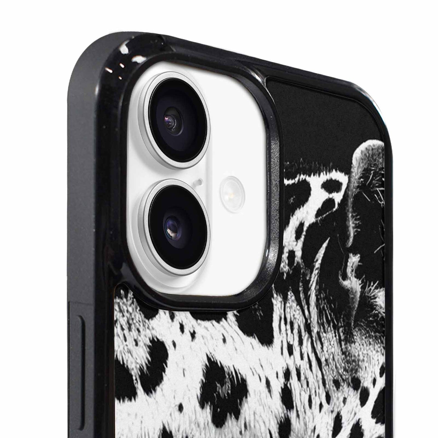 iPhone 17 Case — Leopard Print Black And Animal Print, Personalized Phone Case