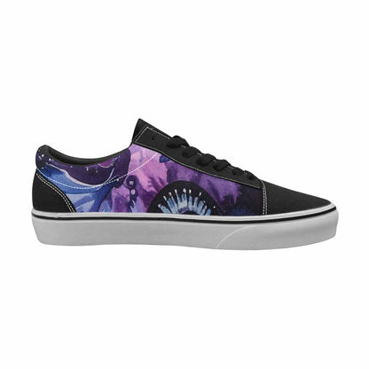 WOMEN'S Tie Lace-Up Canvas Neon Fantasy Shoes