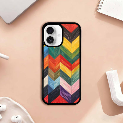 iPhone 17 Case — Progress Pride Flag Color Original Art, Custom Art Phone Cover