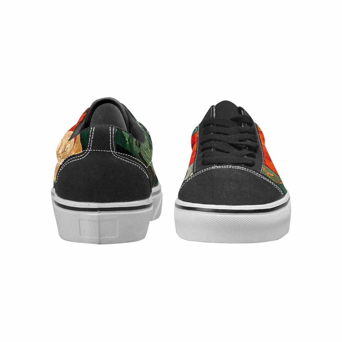 WOMEN'S Dragon Scale Fantasy Canvas Lace-Up Cottagecore Custom Shoes
