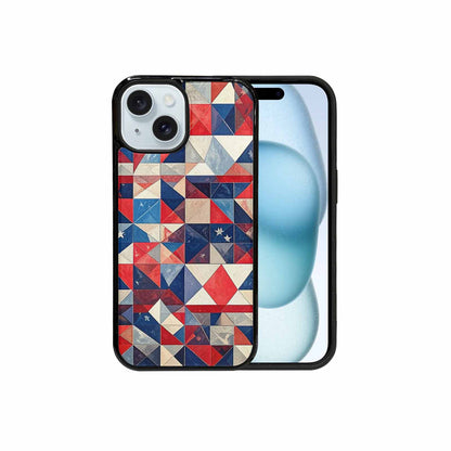 iPhone 15 Case — Small American Flag Stars And Stripes, Original Design Phone Case