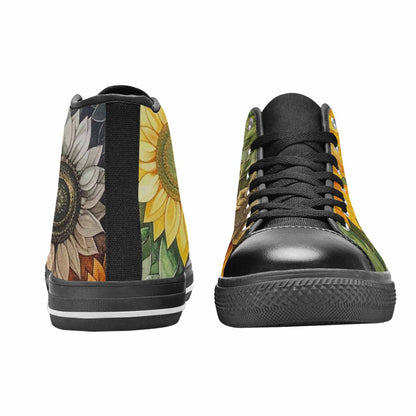 WOMEN'S Blend Melt Them High Top Canvas Dreamcore Custom Shoes