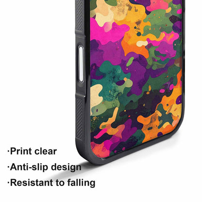 iPhone 17 Air Case — Small Military Camouflage Blotch Pattern Camo, Custom Art Phone Cover