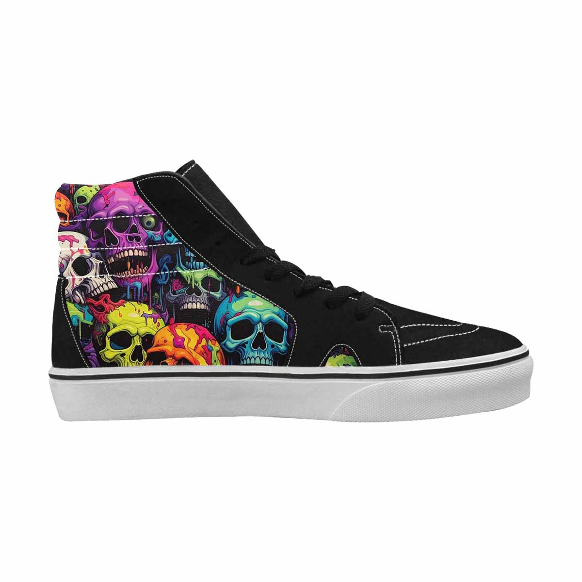 MEN'S 1000s Skulls Digital Camo High Top Canvas Dreamcore Custom Shoes