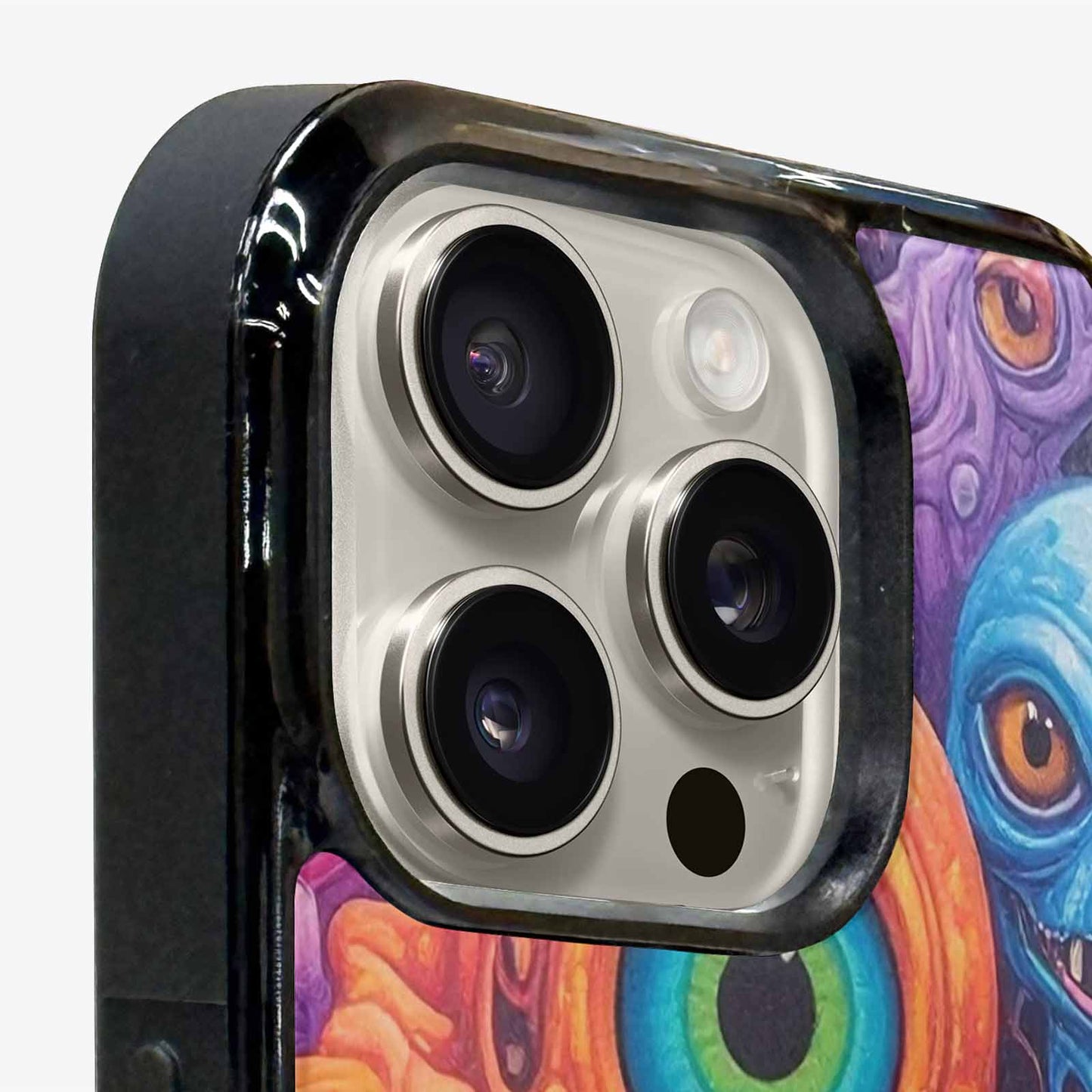 iPhone 15 Pro Max Case — Aliens Tie Dyemelting Aliens P, Custom Designed Case Cover