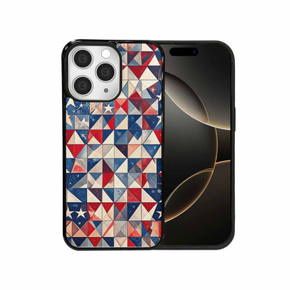 iPhone 15 Pro Max Case — Small American Flag Stars And Stripes, Custom Designed Case Cover