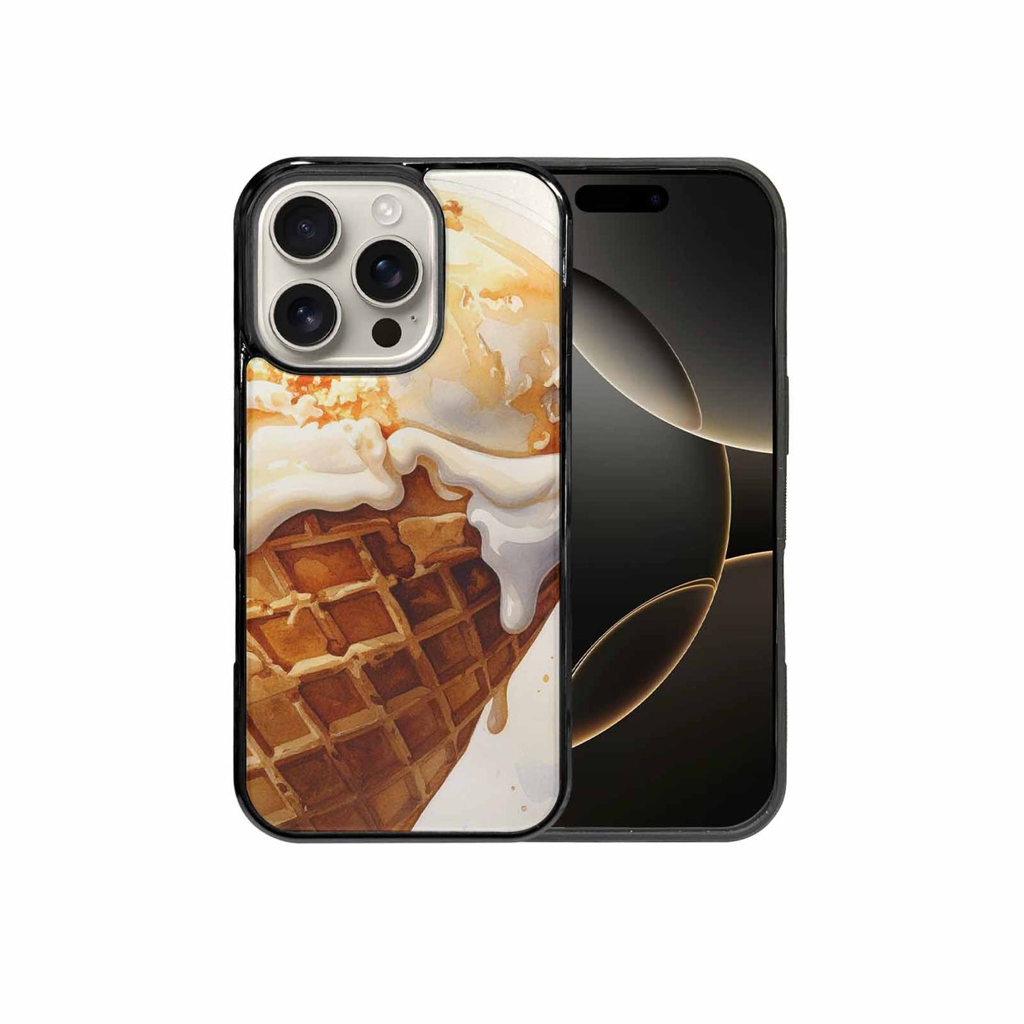 iPhone 16 Pro Case — Extreme Close Up Shot Only Drippig, Custom Printed Phone Case