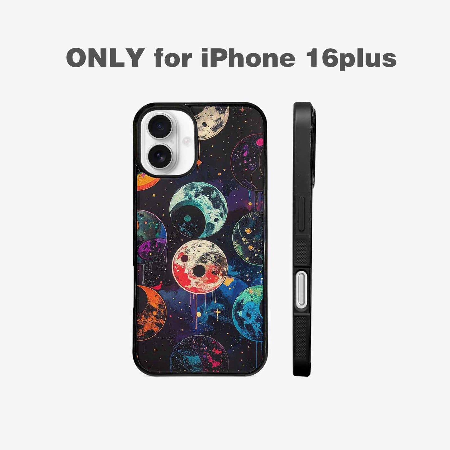 iPhone 16 Plus Case — Yin Yang Yin And Yang Symbol, Unique Phone Case Design