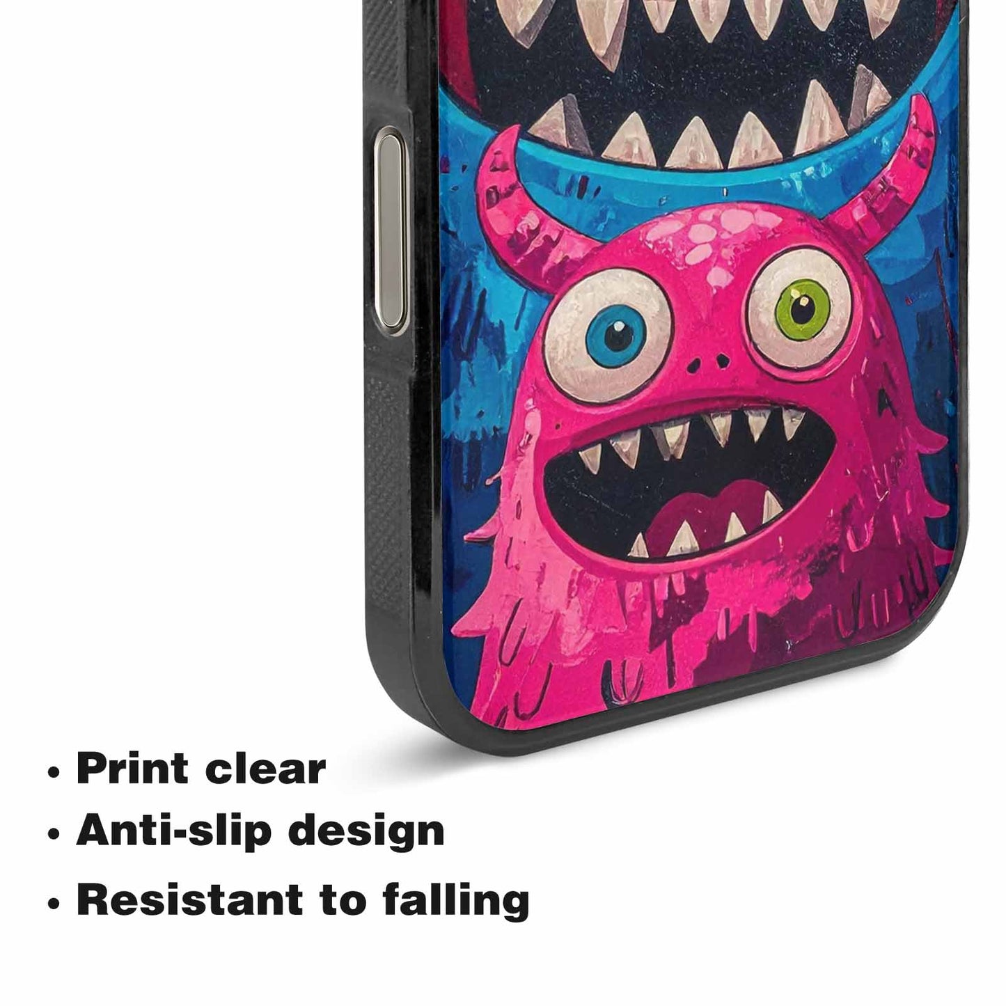iPhone 16 Pro Max Case — Goofy Cartoon Monster, Custom Made Phone Cover
