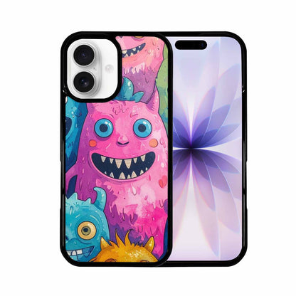 iPhone 17 Case — Seamless Repeating Pattern Of Cartoon Cute, Custom Designed Case Cover