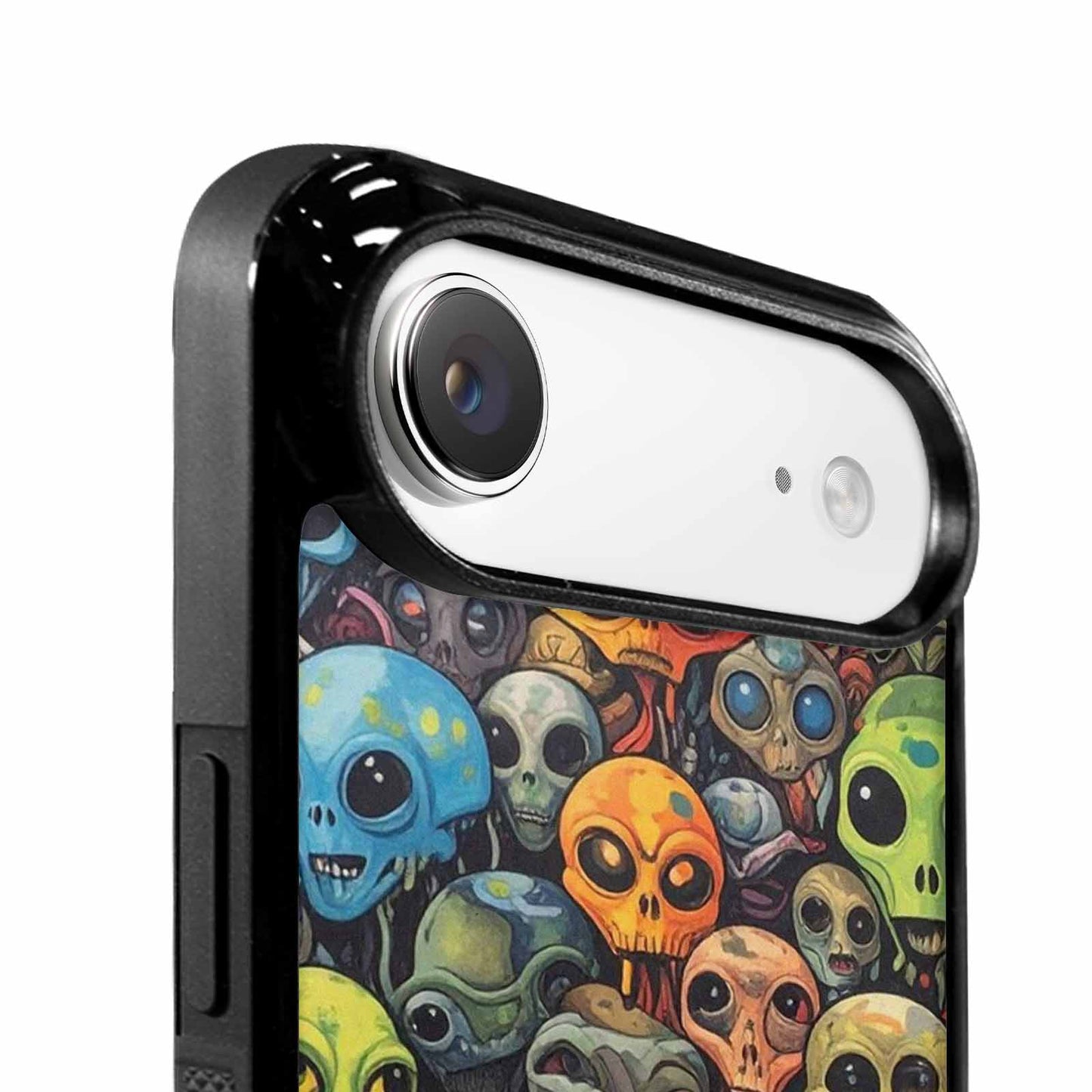 iPhone 17 Air Case — Aliens Camo Aliens Pattern Hundreds Alien, Customized Protective Case