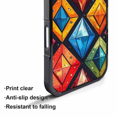 iPhone 17 Pro Case — Vintage Summer Diamond Retro Vintage, Customized Protective Case