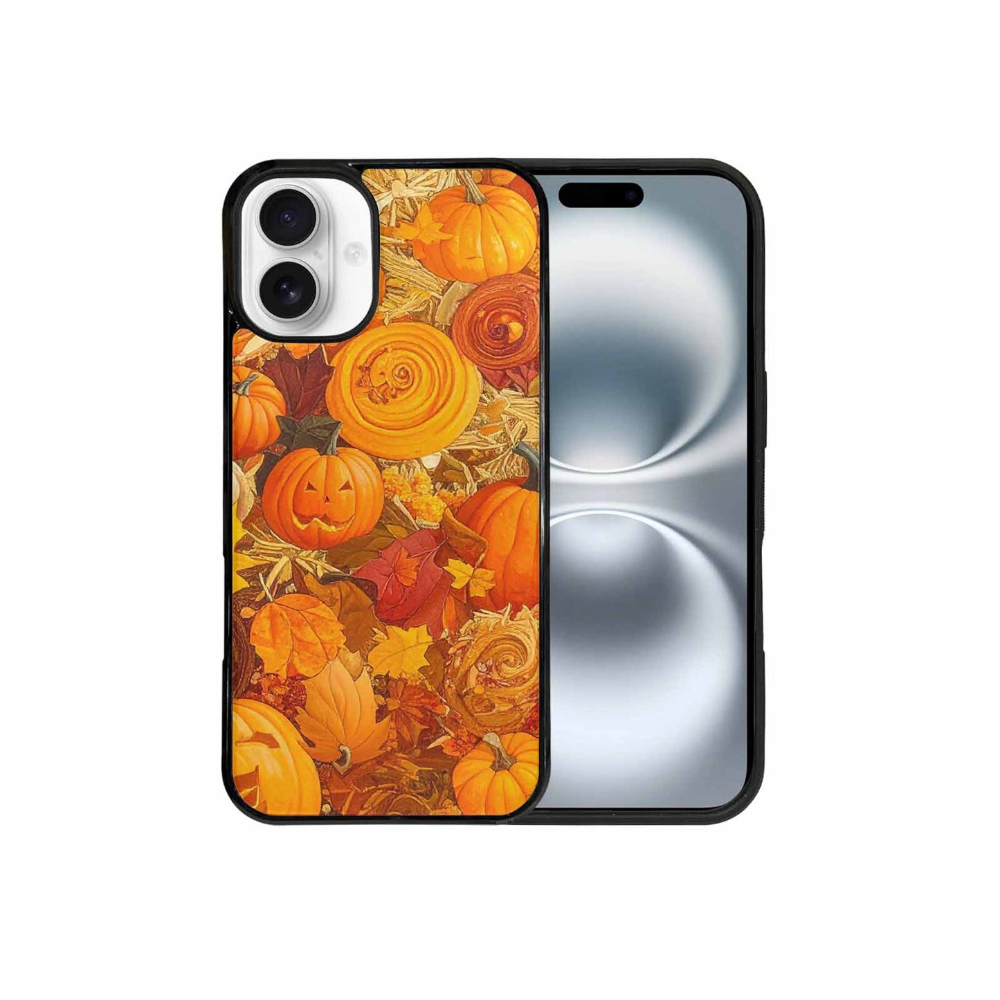 iPhone 16 Plus Case — Autumn Pumpkin Patch Autumn Pumpkin Patch, Custom Made Phone Cover