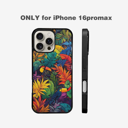 iPhone 16 Pro Max Case — Toucan Jungle Toucan Jungle Pattern Hundreds, Unique Phone Case Design