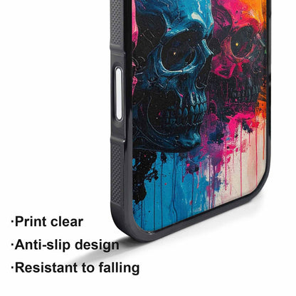 iPhone 17 Air Case — Skull Dark Art Gothic Print Gothic, Custom Printed Phone Case