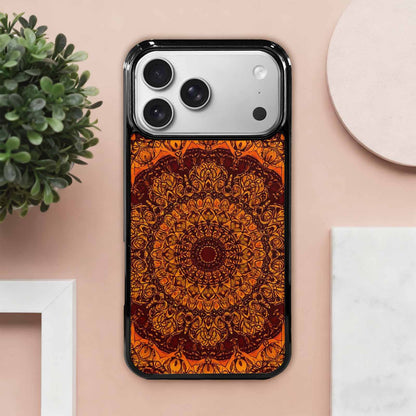 iPhone 17 Pro Max Case — Mandala Lions Art Seamless Original Art, Custom Art Phone Cover