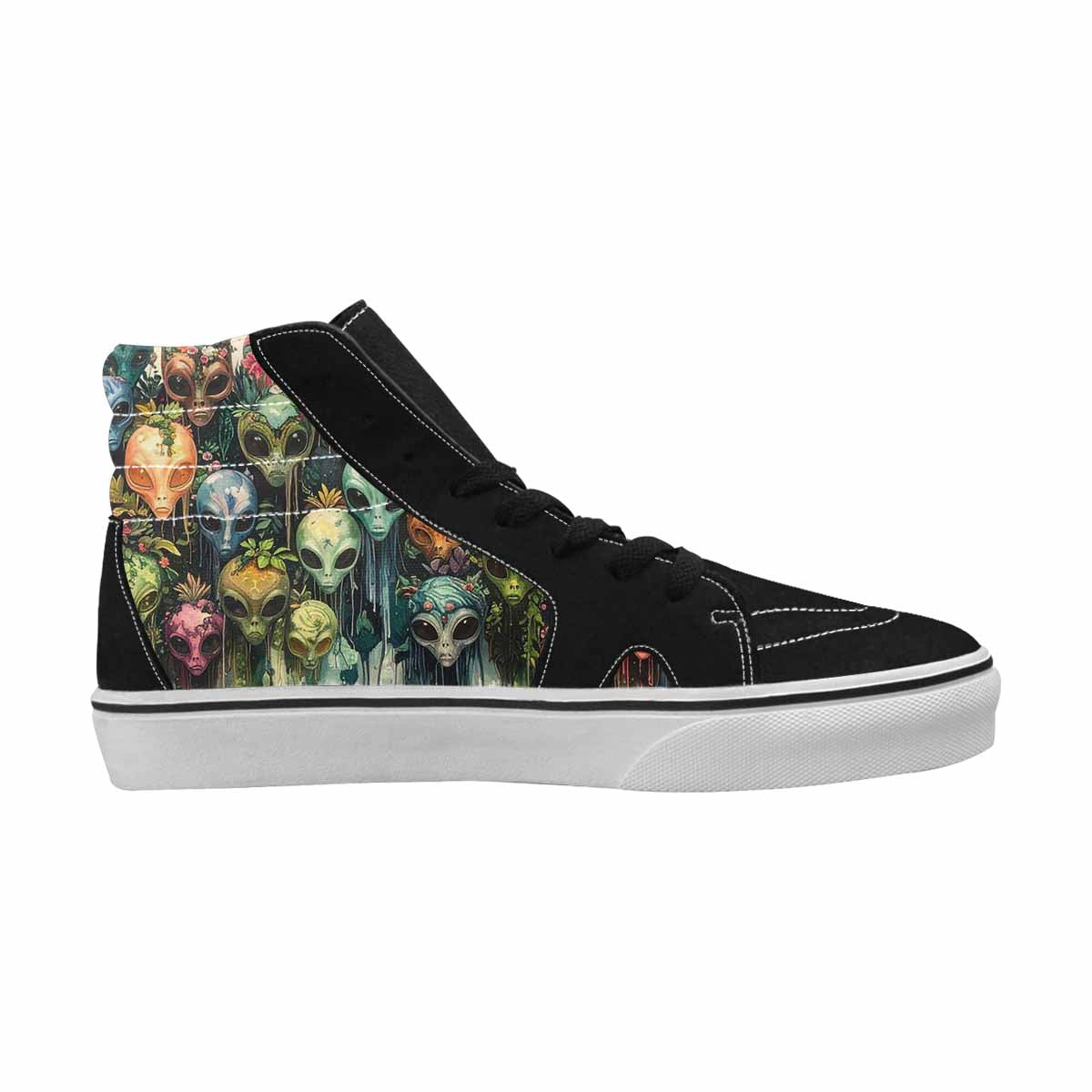 MEN'S Aliens High Top Canvas Aesthetic Shoes