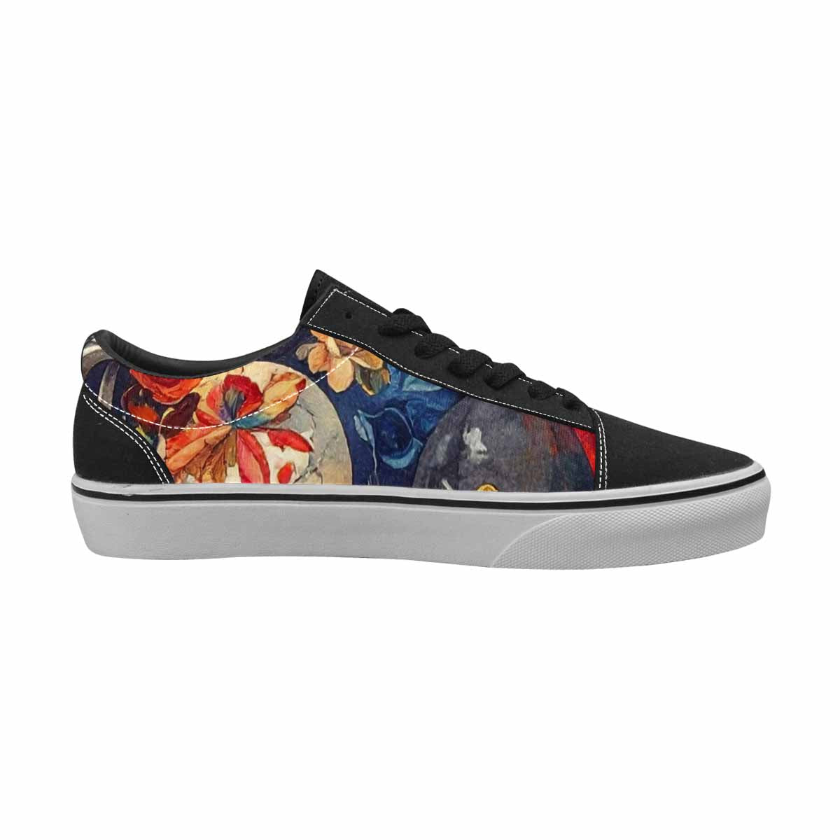 MEN'S Skull Canvas Lace-Up Dreamcore Custom Shoes