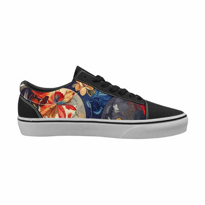 MEN'S Skull Canvas Lace-Up Dreamcore Custom Shoes