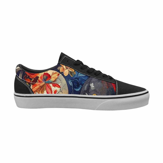 MEN'S Skull Canvas Lace-Up Dreamcore Custom Shoes