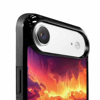 iPhone 17 Air Case — Seamless Tileable Pattern Of Overlapping Galaxy, Unique Phone Case Design