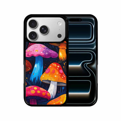 iPhone 17 Pro Case — Vivid Winter Mushroom Seamless Cartoon Cute, Original Design Phone Case