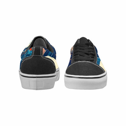 WOMEN'S Ocean Wave Canvas Lace-Up Y2K Shoes
