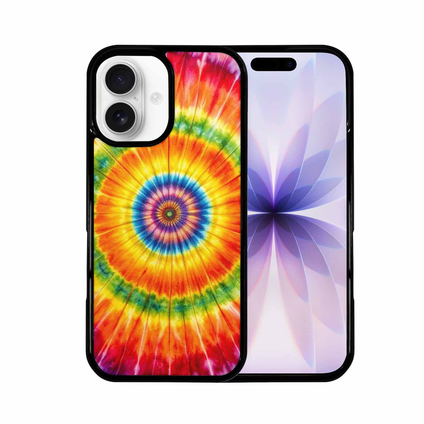 iPhone 17 Case — Tie Dye Rainbow Spiral Tie Dye, Custom Phone Case