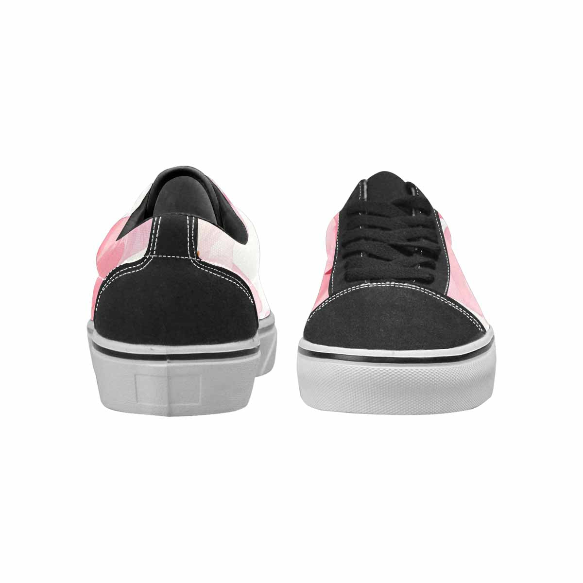 MEN'S Japanese Cherry Blossom Canvas Lace-Up Vibrant Chaos Sneakers