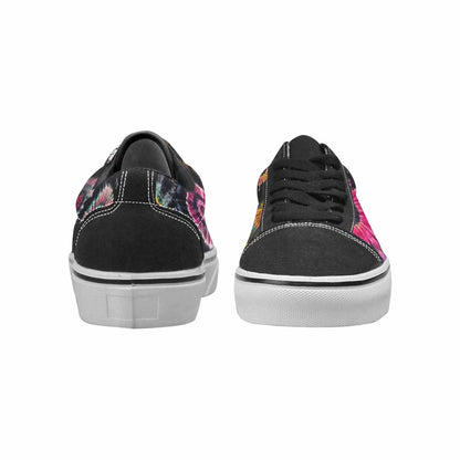 WOMEN'S Tie Lace-Up Canvas Wallpaper Art Custom Sneakers