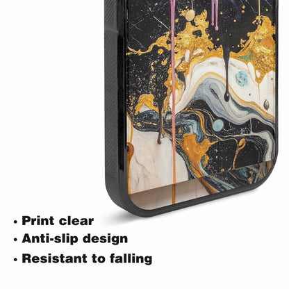 iPhone 15 Plus Case — Aliens Marblemelting Aliens Pa, Custom Designed Case Cover
