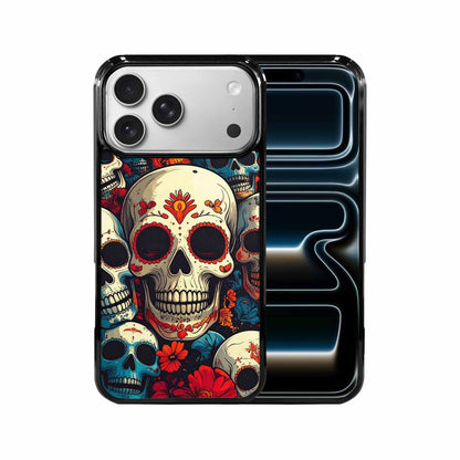 iPhone 17 Pro Max Case — Skull Dark Art Gothic Print Gothic, Custom Printed Phone Case