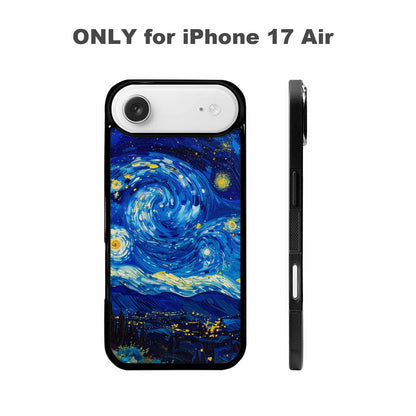 iPhone 17 Air Case — Starry Night Van Gogh Paint Galaxy, Customized Protective Case