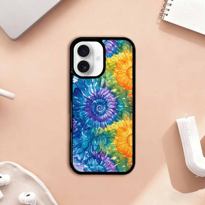 iPhone 17 Case — Small Tie Dye Swirl Tie Dye, Custom Print Case Cover