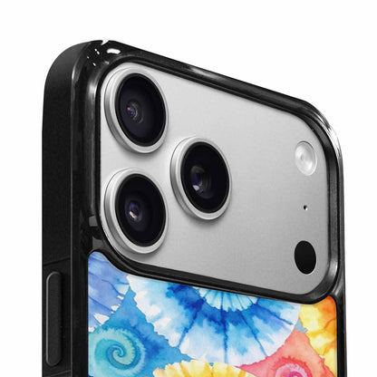 iPhone 17 Pro Case — Small Tie Dye Swirl Pattern Tie, Custom Phone Case