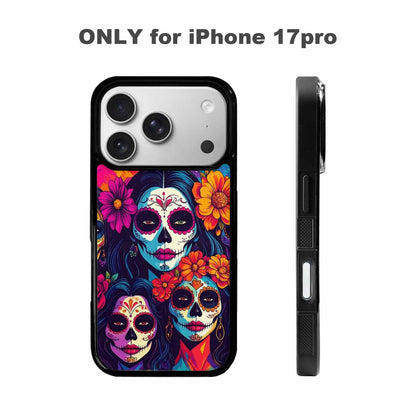iPhone 17 Pro Case — Skull Dark Art Gothic Print Gothic, Custom Print Case Cover