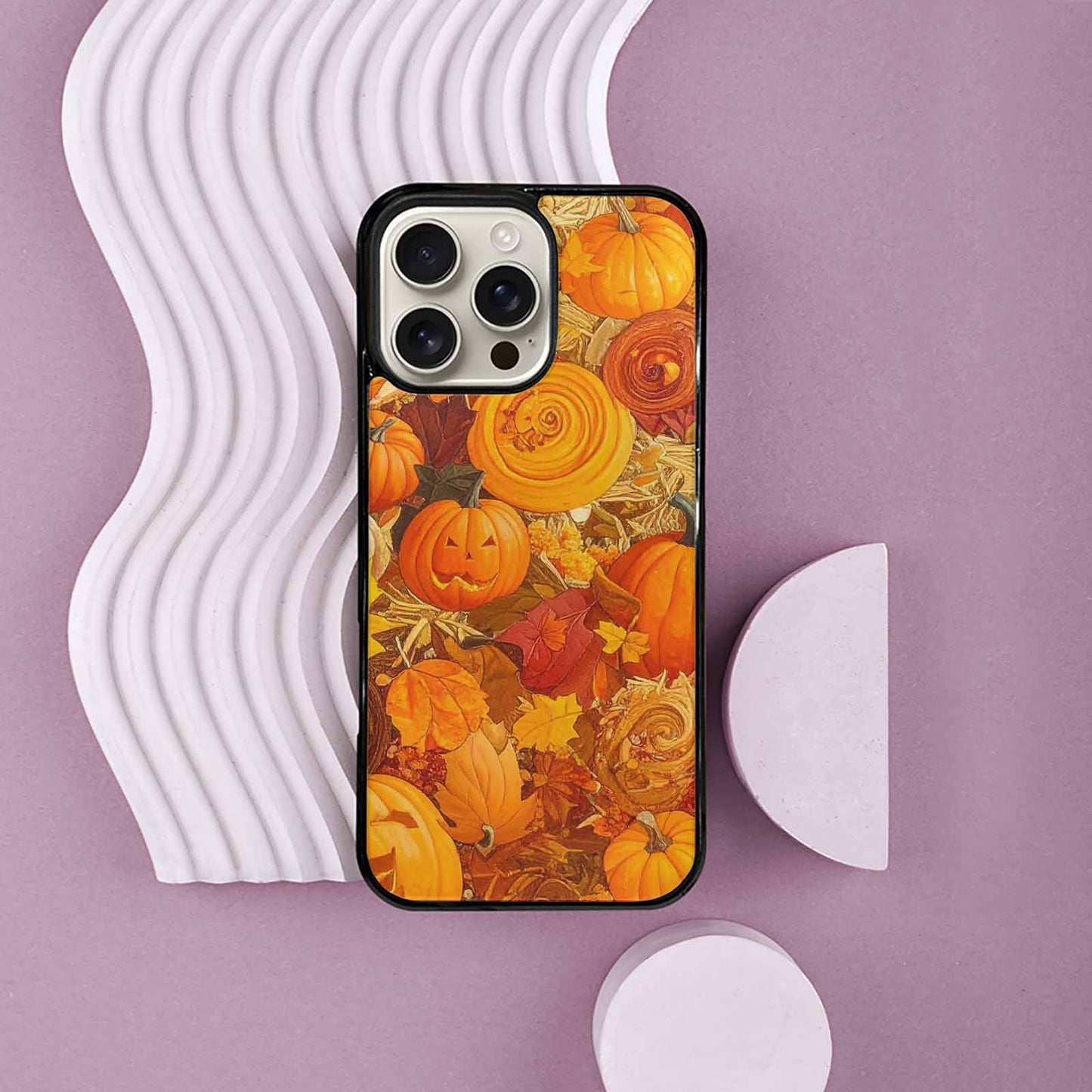 iPhone 16 Pro Max Case — Autumn Pumpkin Patch Autumn Pumpkin Patch, Custom Phone Case