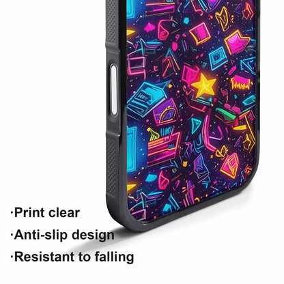 iPhone 17 Pro Max Case — Retro Motif Retro Motifs Retro Vintage, Custom Art Phone Cover