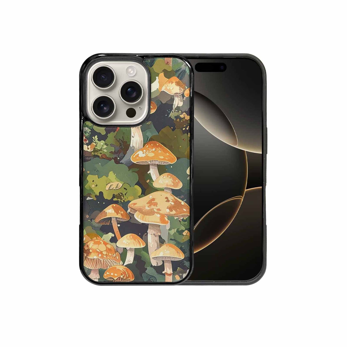 iPhone 16 Pro Case — Mushrooms Camomushrooms Patter 9y1, Personalized Phone Case