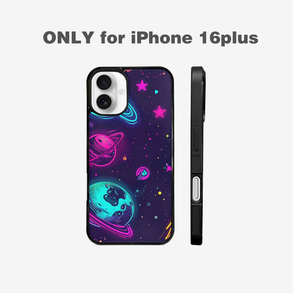 iPhone 16 Plus Case — Space Galaxy Astronaut Custom, Customized Protective Case